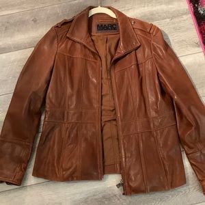Marc ny leather jacket